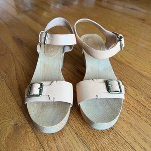 Madewell Leather Clog Sandals